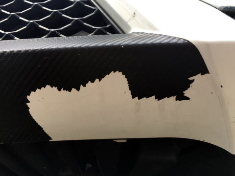 ”カーマーキング施工前3”