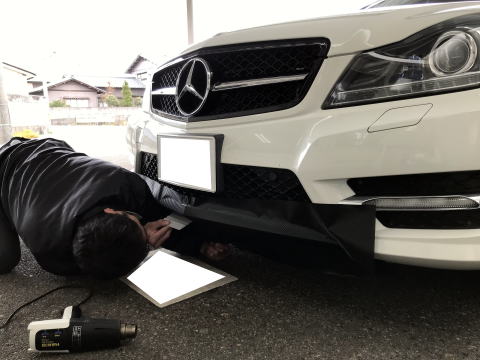 ”カーマーキング施工写真1”