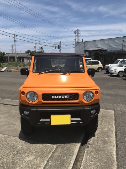 ”ジムニー　カーラッピング施工写真10”