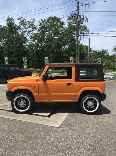 ”ジムニー　カーラッピング施工写真11”