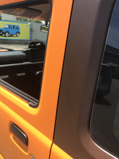 ”ジムニー　カーラッピング施工写真15”