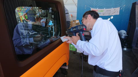 ”ジムニー　カーラッピング施工写真7”