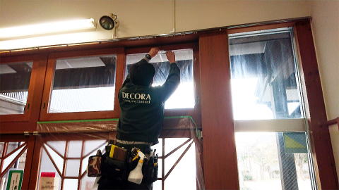 ”ウインドウフィルム施工1”