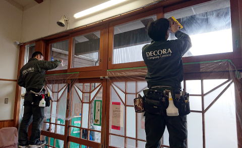 ”ウインドウフィルム施工2”