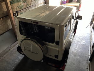 ”カーラッピング施工前2”