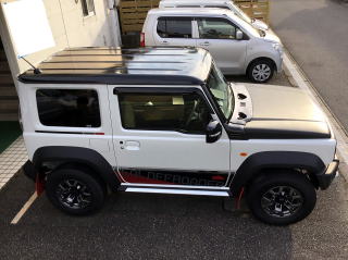 ”ジムニー　カーラッピング施工写真2”
