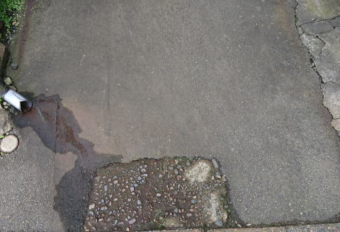 路面標示施工前1